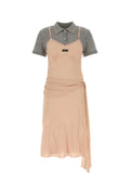 Miu Miu Abiti Dress — Beige
