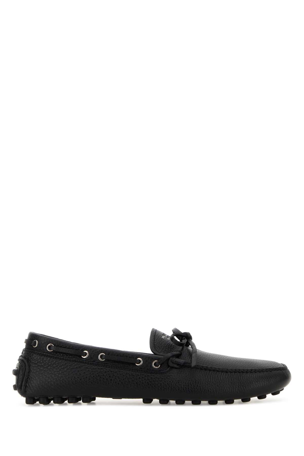 Prada Daino Loafer — Black