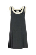 Miu Miu Abiti Dress — Gray