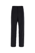 Saint Laurent Wool Trousers — Navy