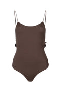 Jacquemus Maillot Swimsuit — Brown