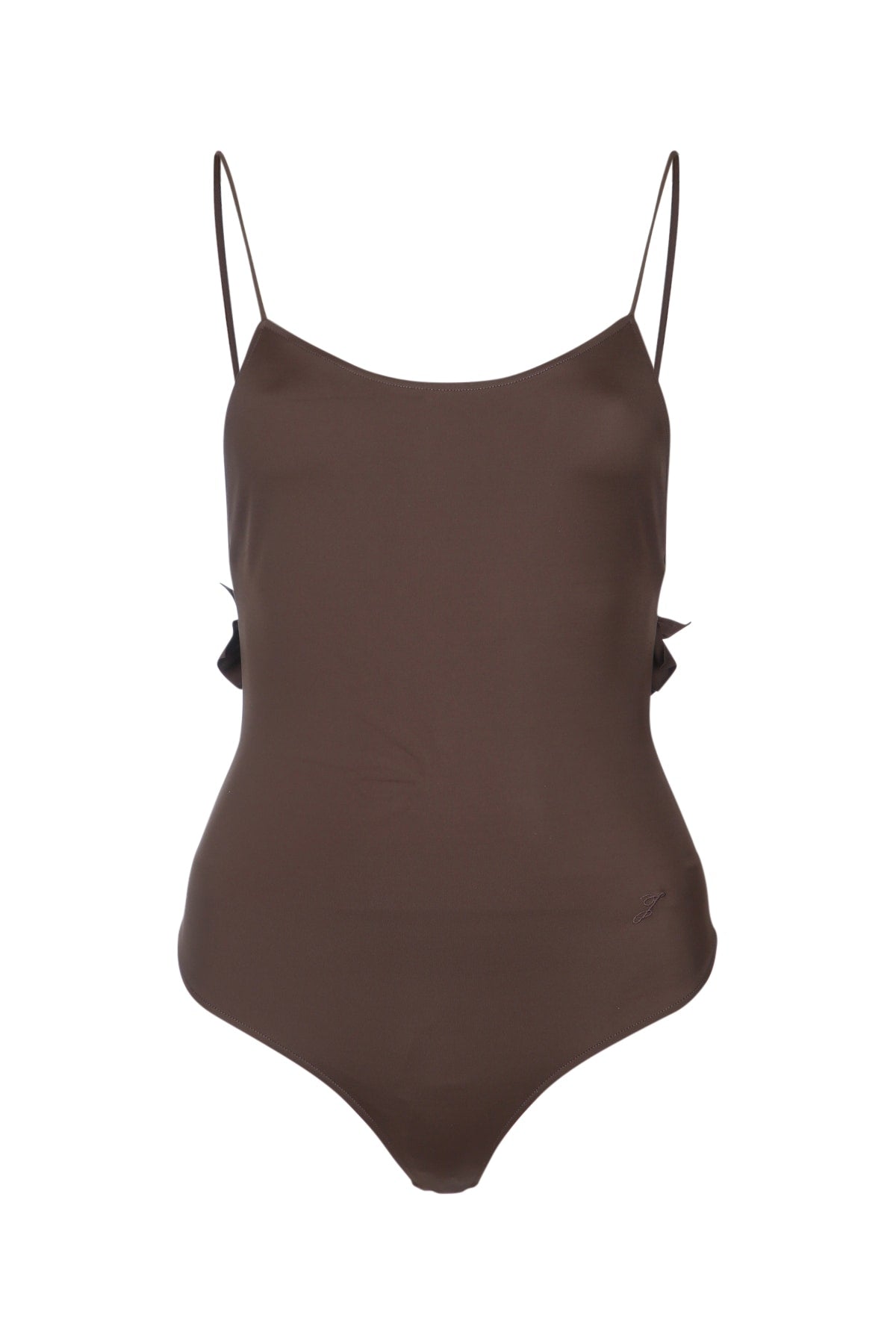 Jacquemus Maillot Swimsuit — Brown