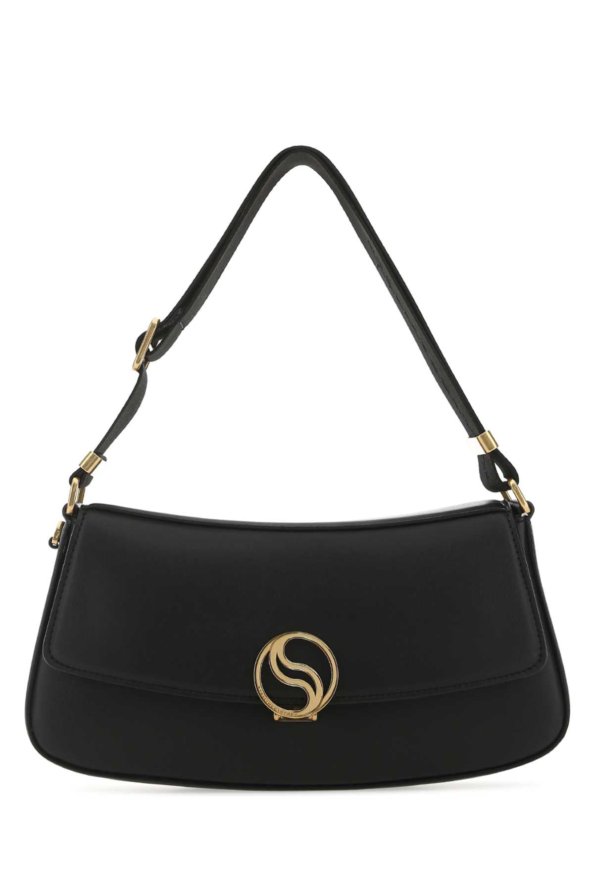 Stella McCartney Alter Mat Shoulder Bag — Black