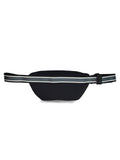 Hugo Boss Logo-Striped Belt Bag — Navy