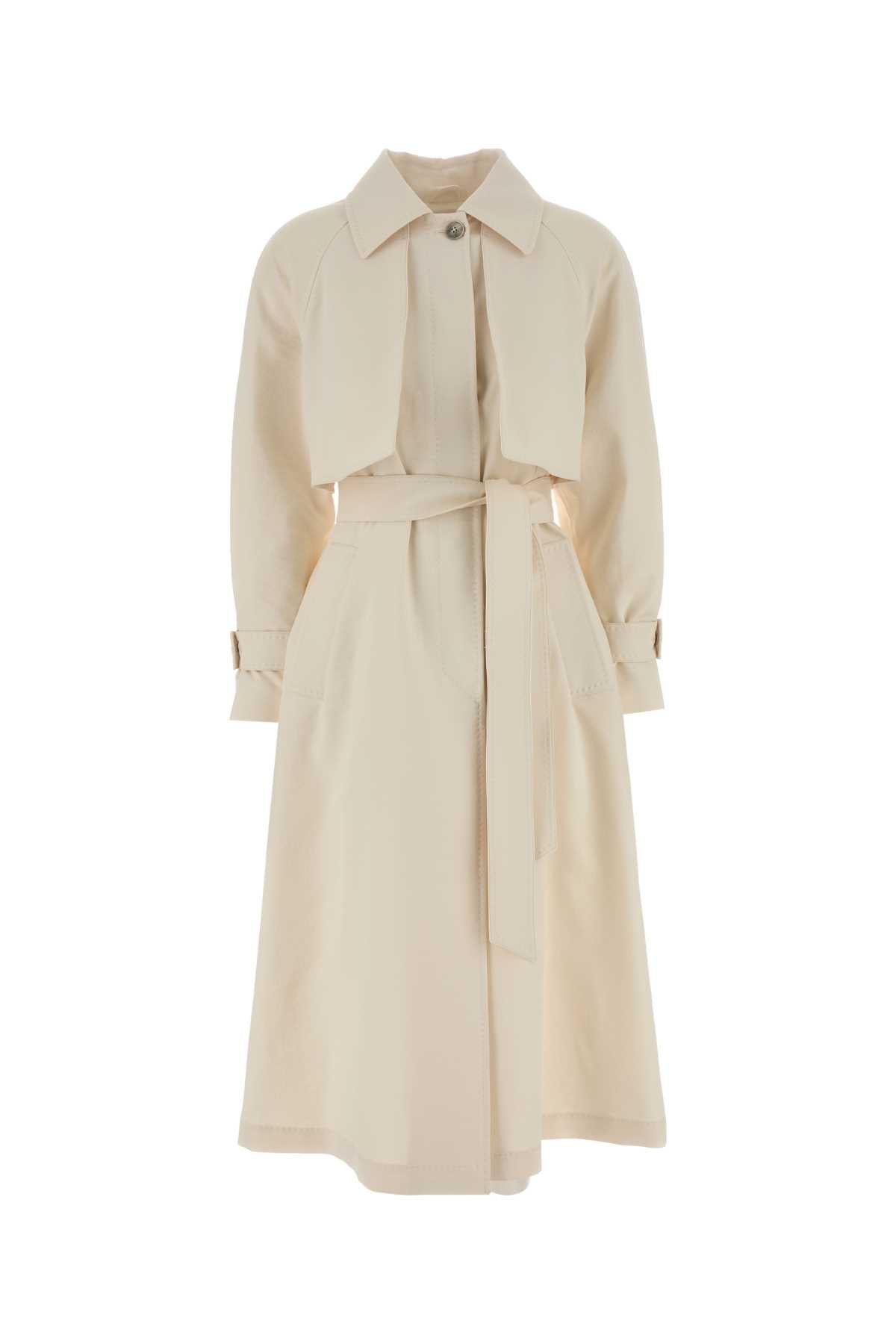 Herno Impermeabile Trench Coat — White