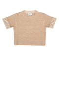 Fendi Kids Maglia Sweater — Beige