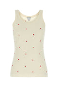 Bottega Veneta Fiammifferi Tank Top — Beige