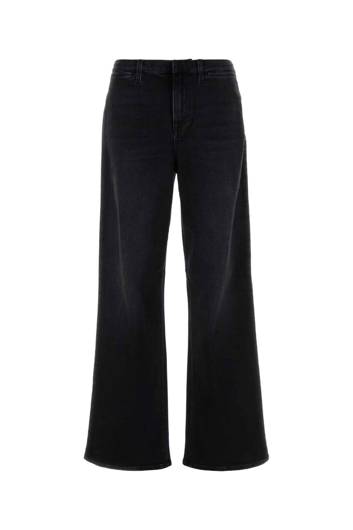 Gucci Low Straight Petite Jeans — Black