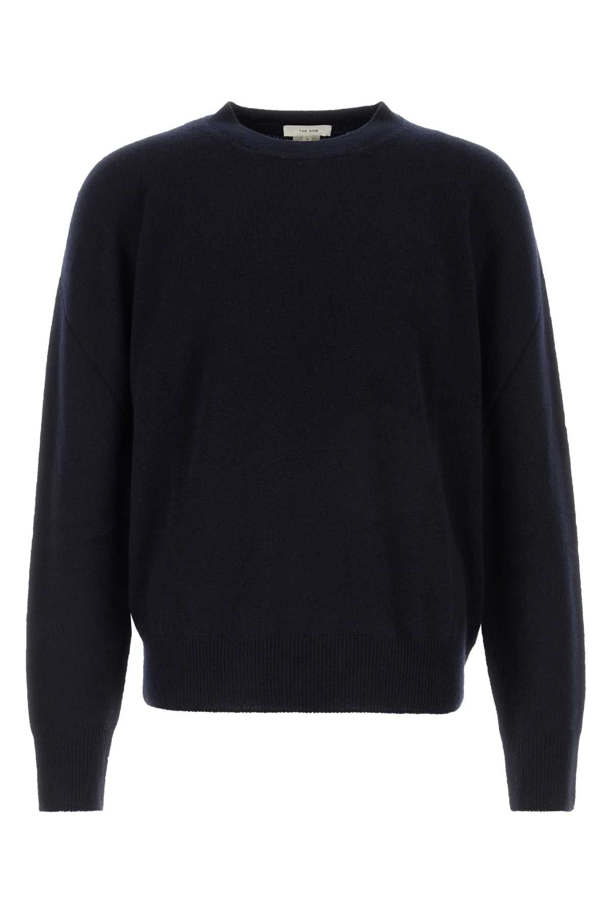 The Row Auguste Sweater — Navy