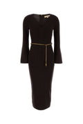 Michael By Michael Kors Bell Dress — Brown