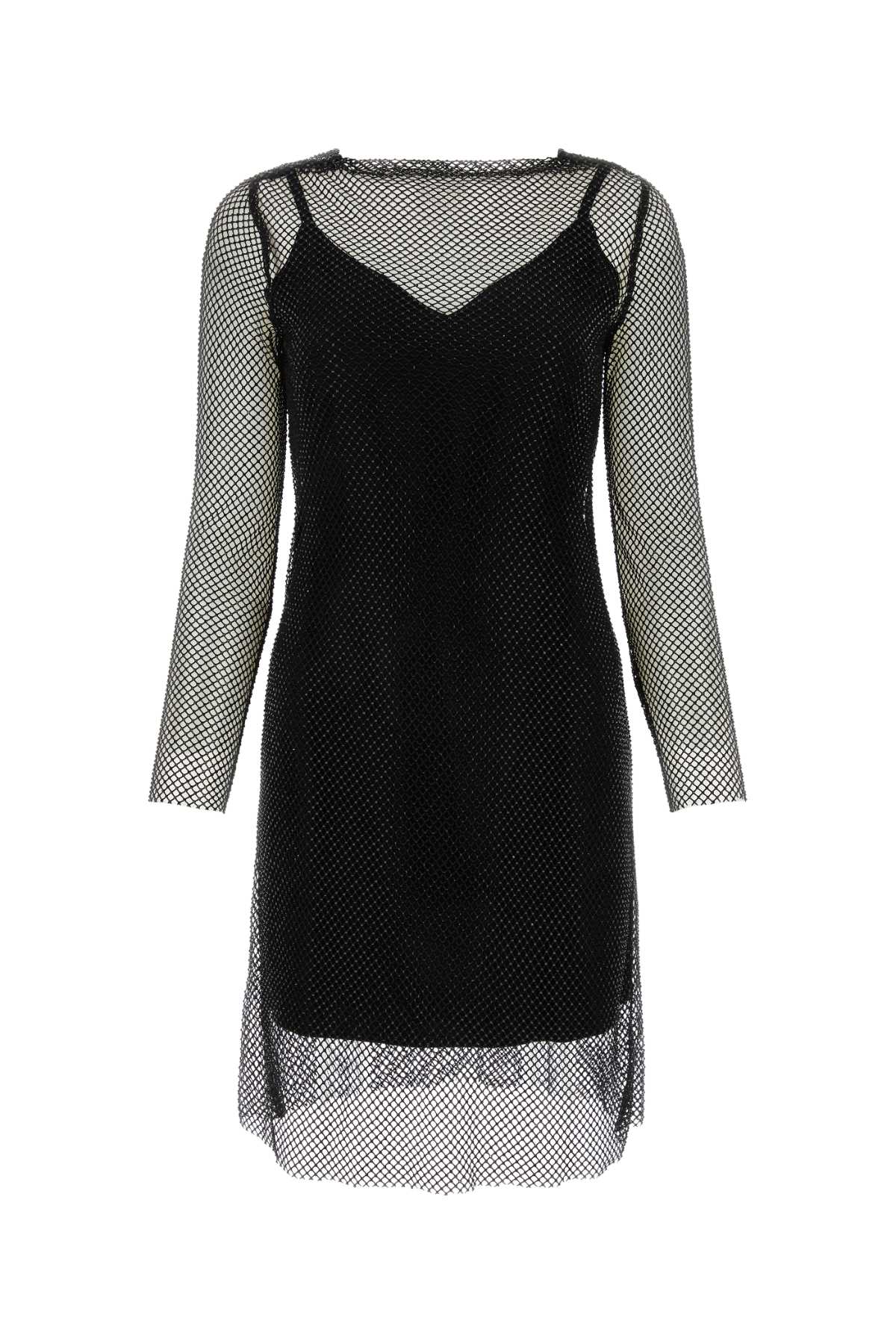 Max Mara Vezzo Dress — Black