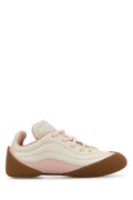 Alexander McQueen Two-Tone Leather Sneaker — Multicolor
