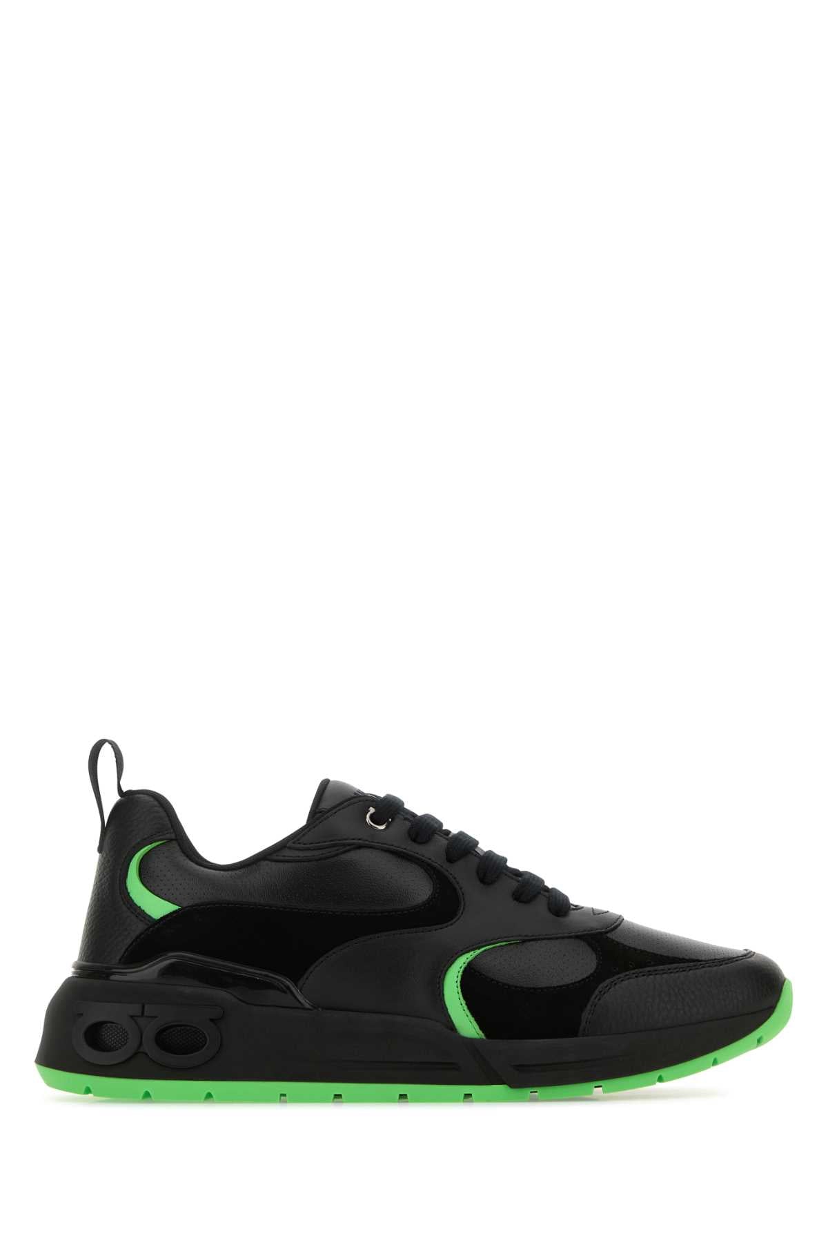 Ferragamo Cosimina Sneaker — Black