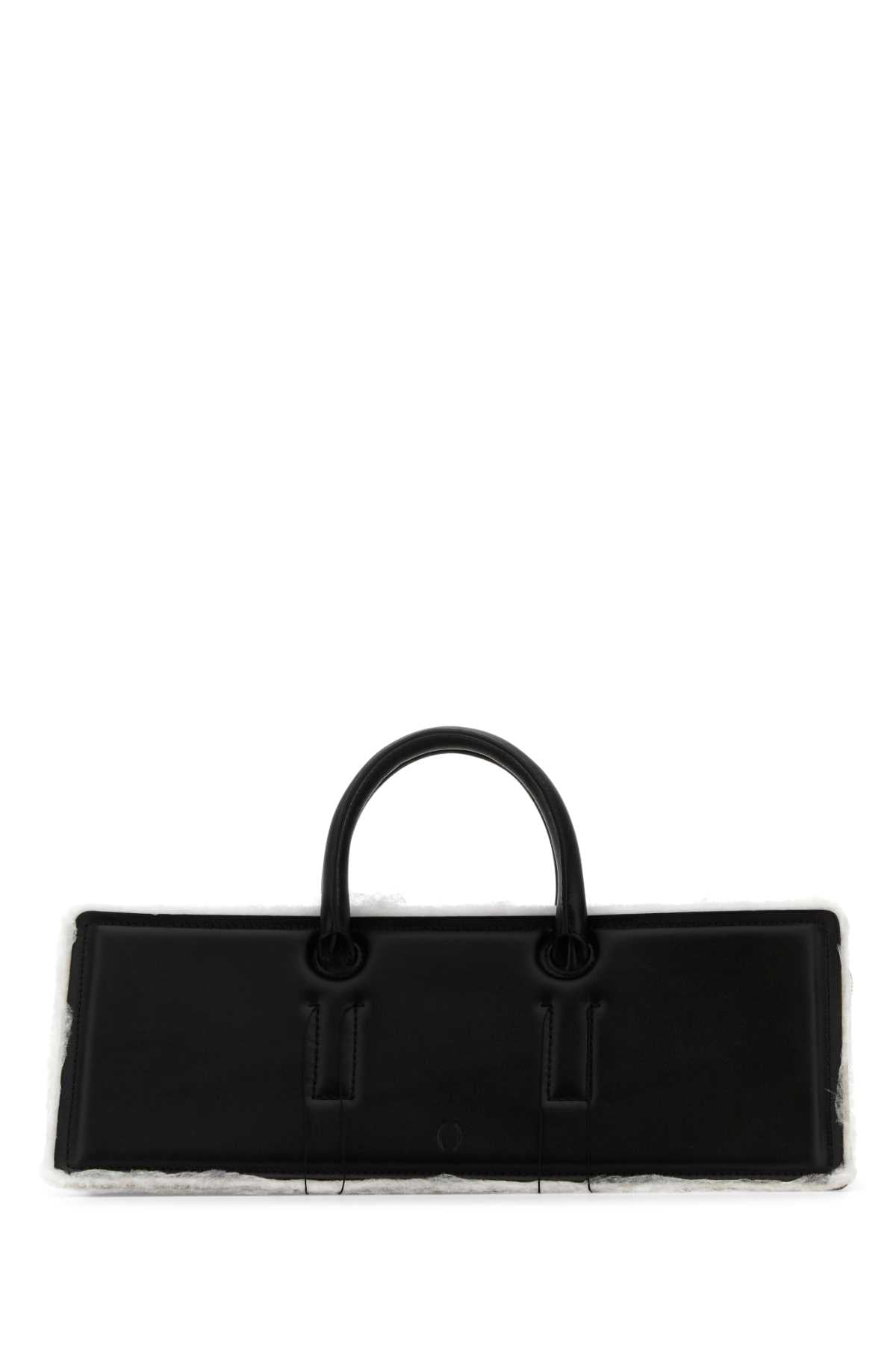 Dentro Top Handle Bag — Black
