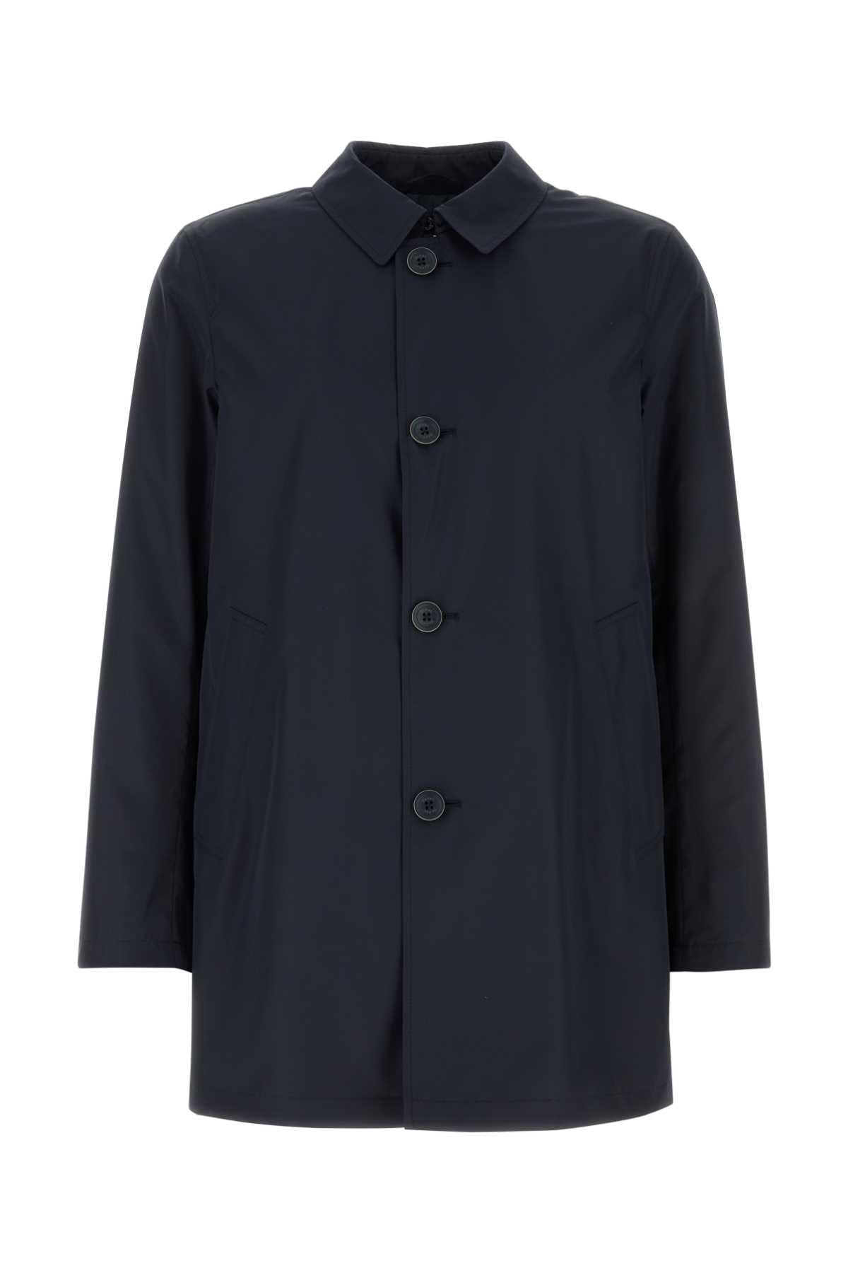 Herno Cappotto Jacket — Navy