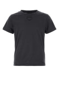 Prada Cotton Jersey T-shirt — Gray