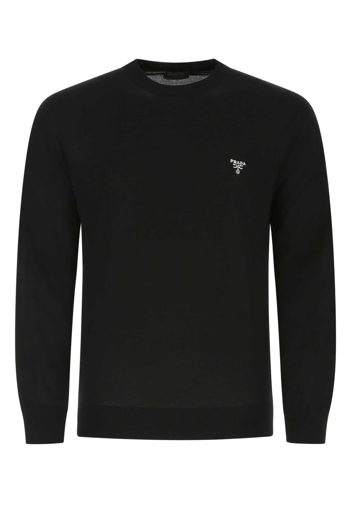 Prada Wool Sweater — Black