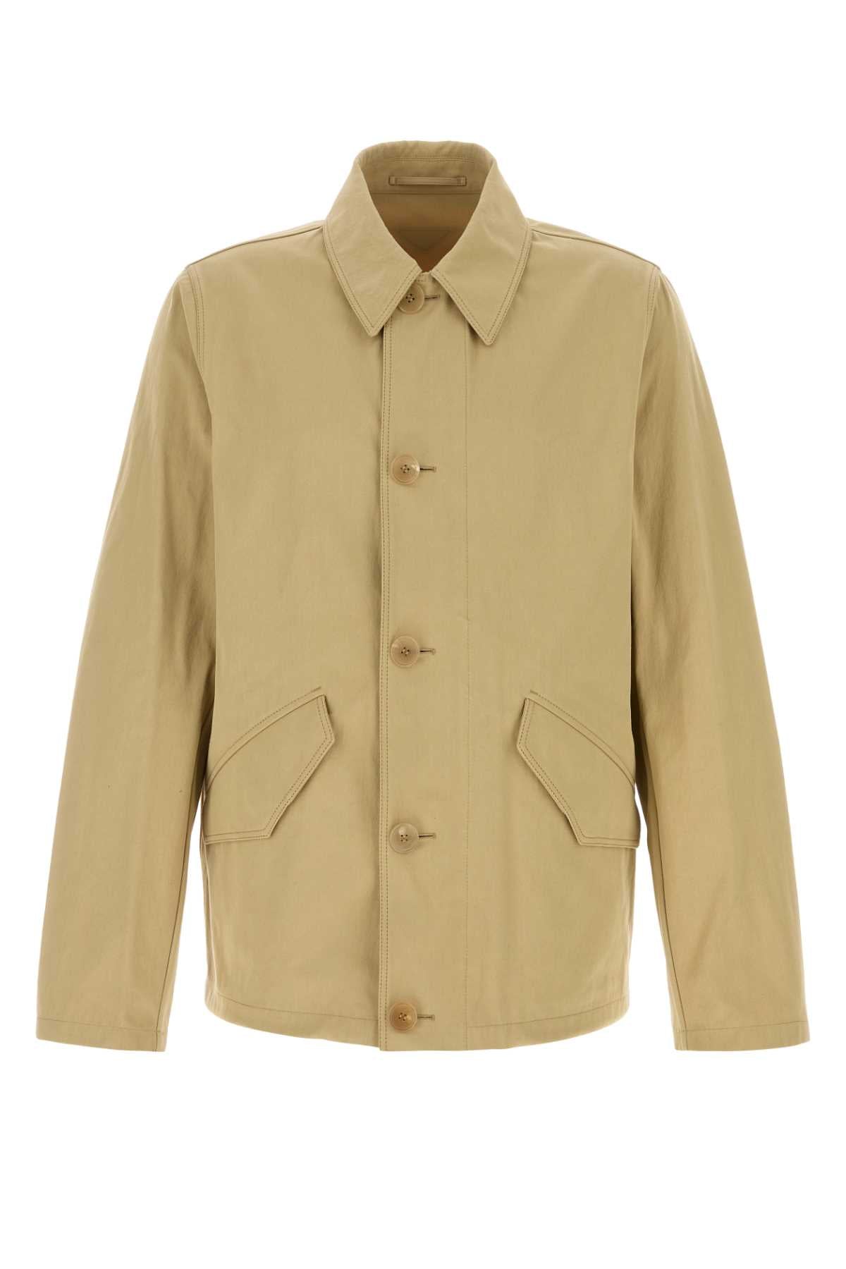 Prada Cotton Jacket — Beige