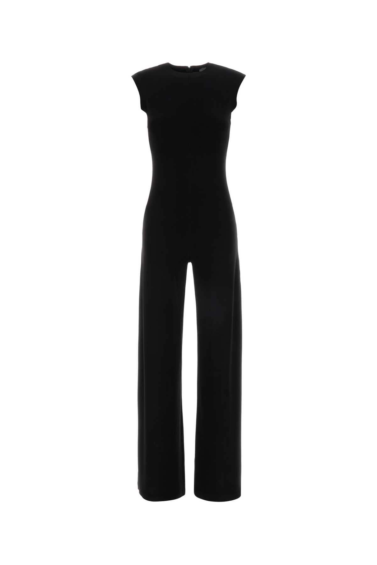 Norma Kamali Smanicata Jumpsuit — Black