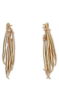Jacquemus Les Boucles Haricots Earrings — Gold