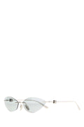 Balenciaga A000UZT0005 Metallic Sunglasses — Gray