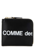 Comme des Garçons Logo Wallet — Black