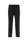 Jil Sander Tailored Polyester Trousers — Black