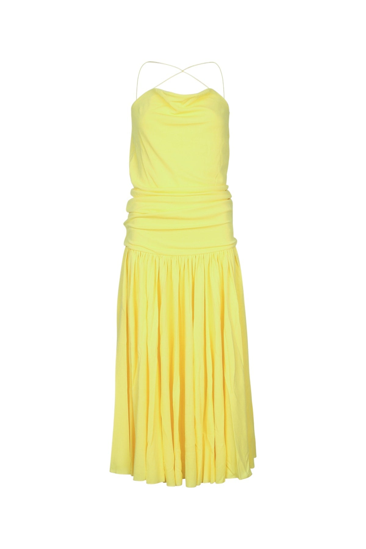 Jacquemus La Robe Abiha Dress — Yellow