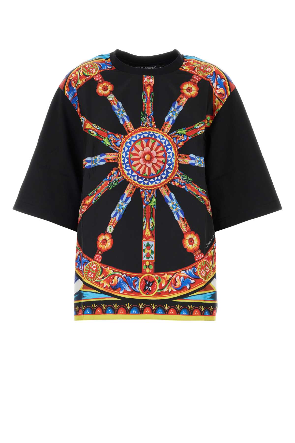 Dolce & Gabbana Foulard T-Shirt — Black