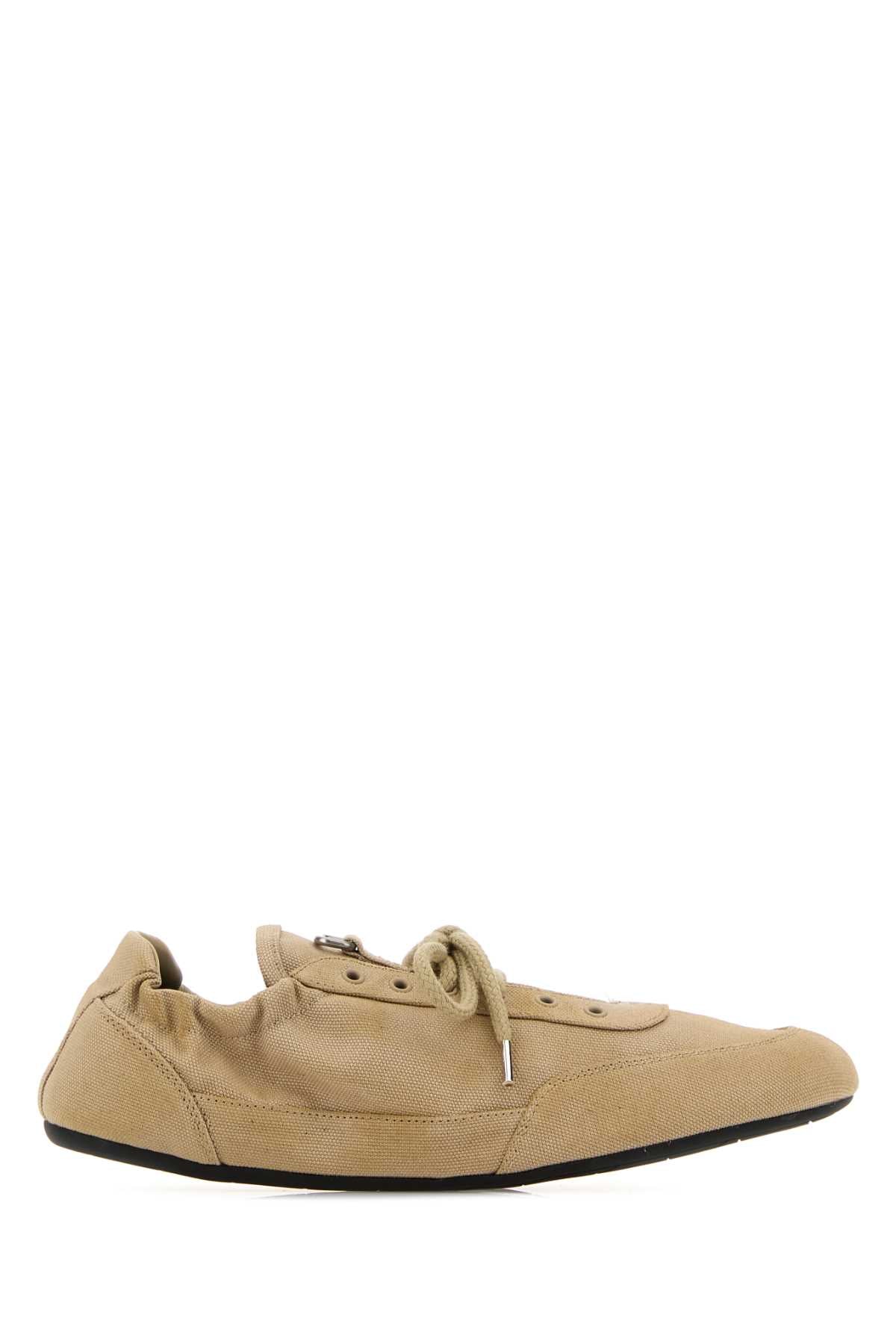 Prada Collapse Sneaker — Beige