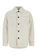 Bottega Veneta Shirt Jacket — Beige