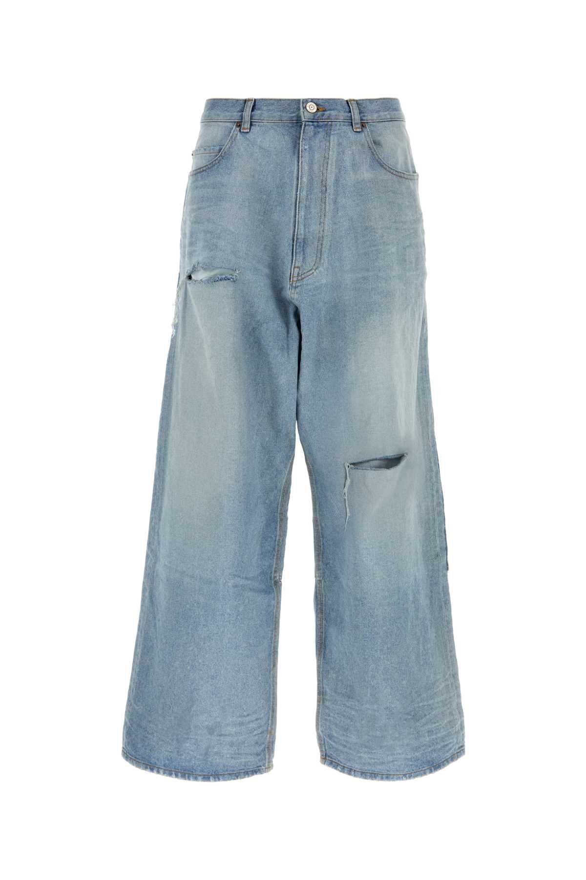 Balenciaga Baggy Jeans — Blue
