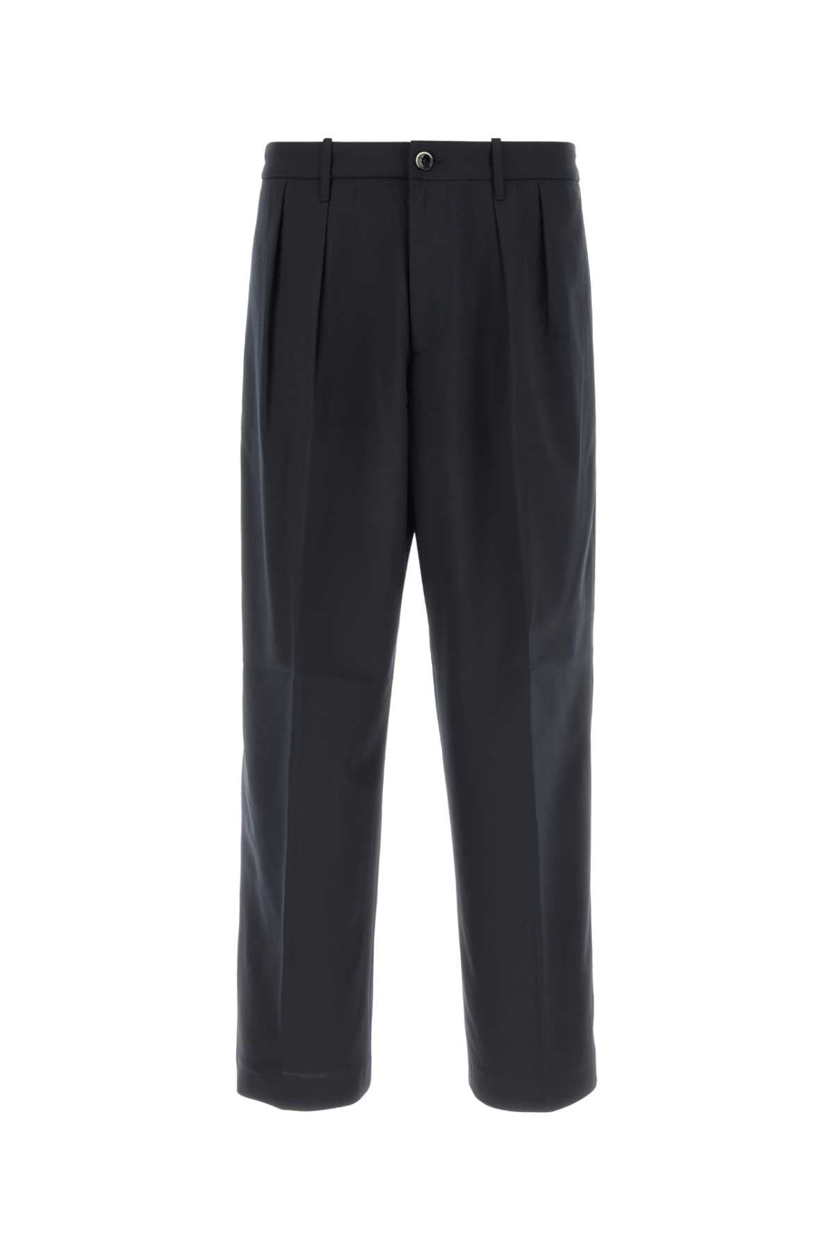 Nine In The Morning Baggy Trousers — Navy