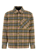 Burberry Plaid Wool Jacket — Beige