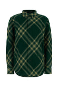 Burberry Tartan Wool Shirt — Green