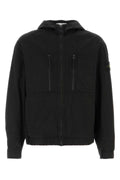 Stone Island Cotton Bomber Jacket — Black