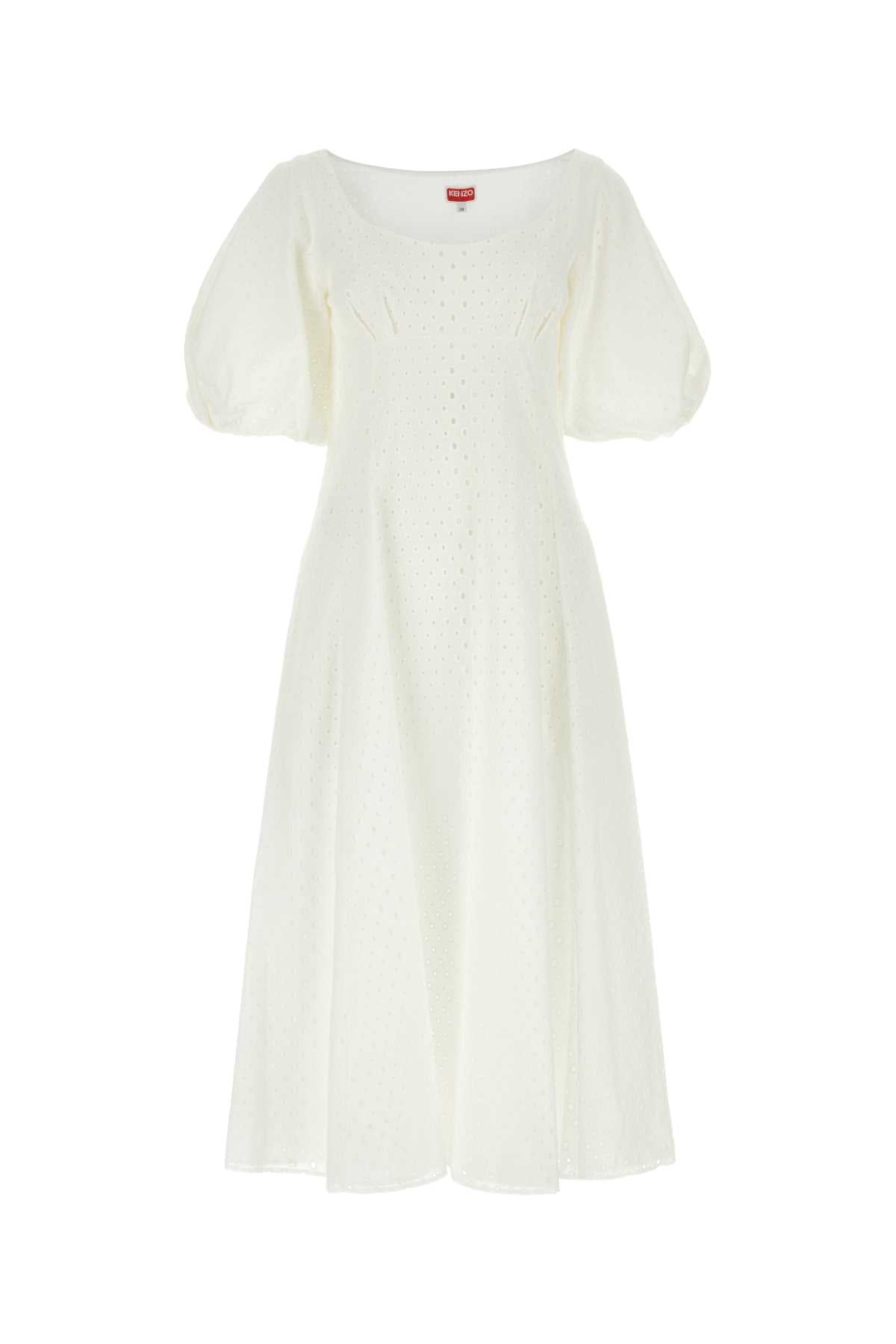 Kenzo Abito Dress — White