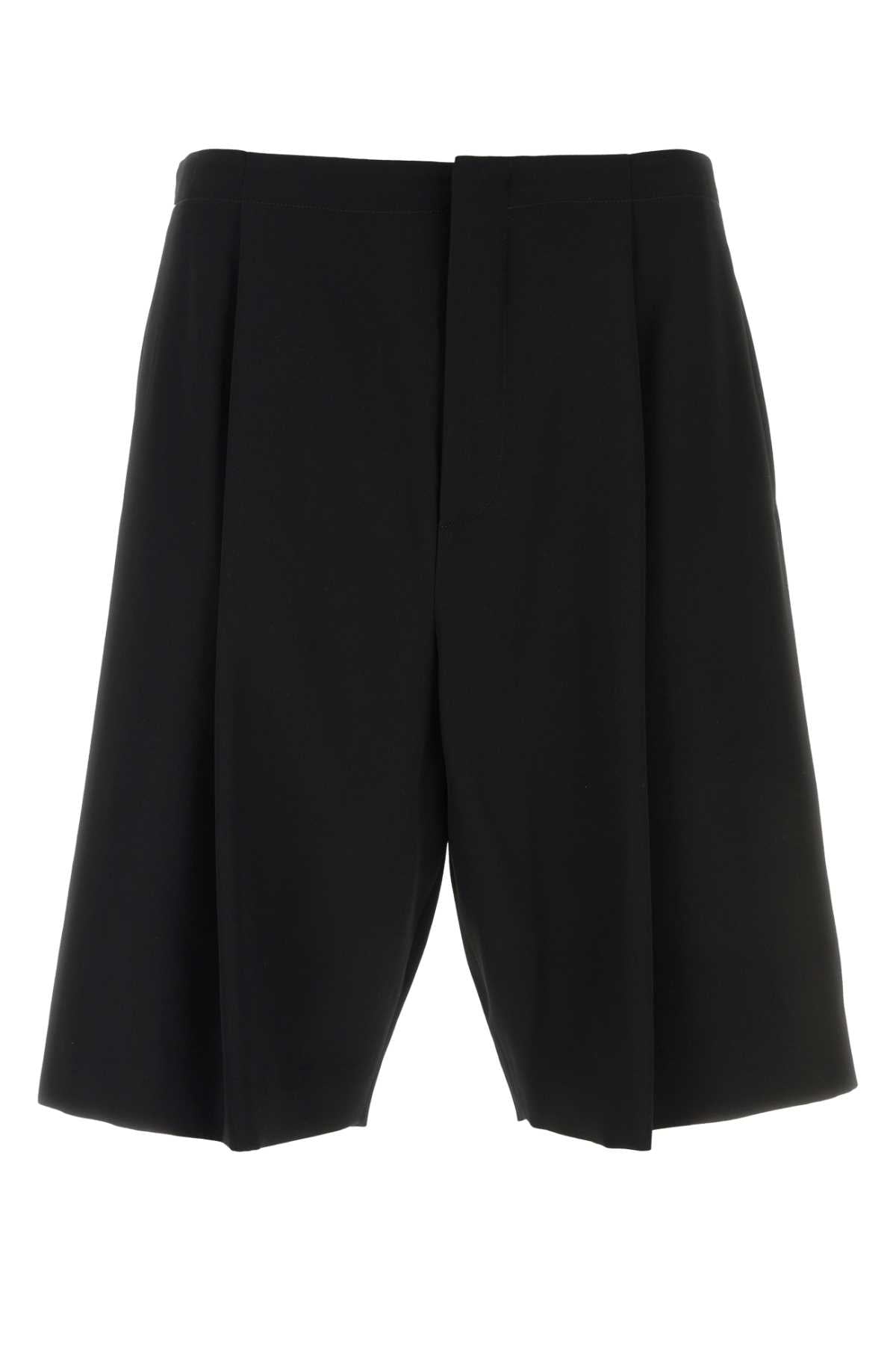 The Row Short Bermuda Shorts — Black