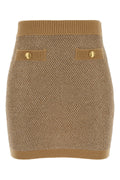 Elisabetta Franchi Gonna Skirt — Beige