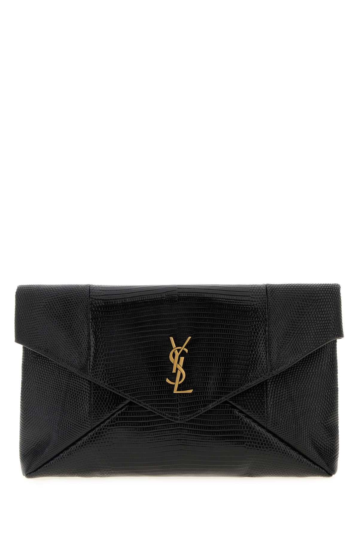 Clutch Saint Laurent Busta - Negro