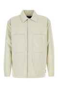 Herno Laminar Nylon Padded Jacket — Beige