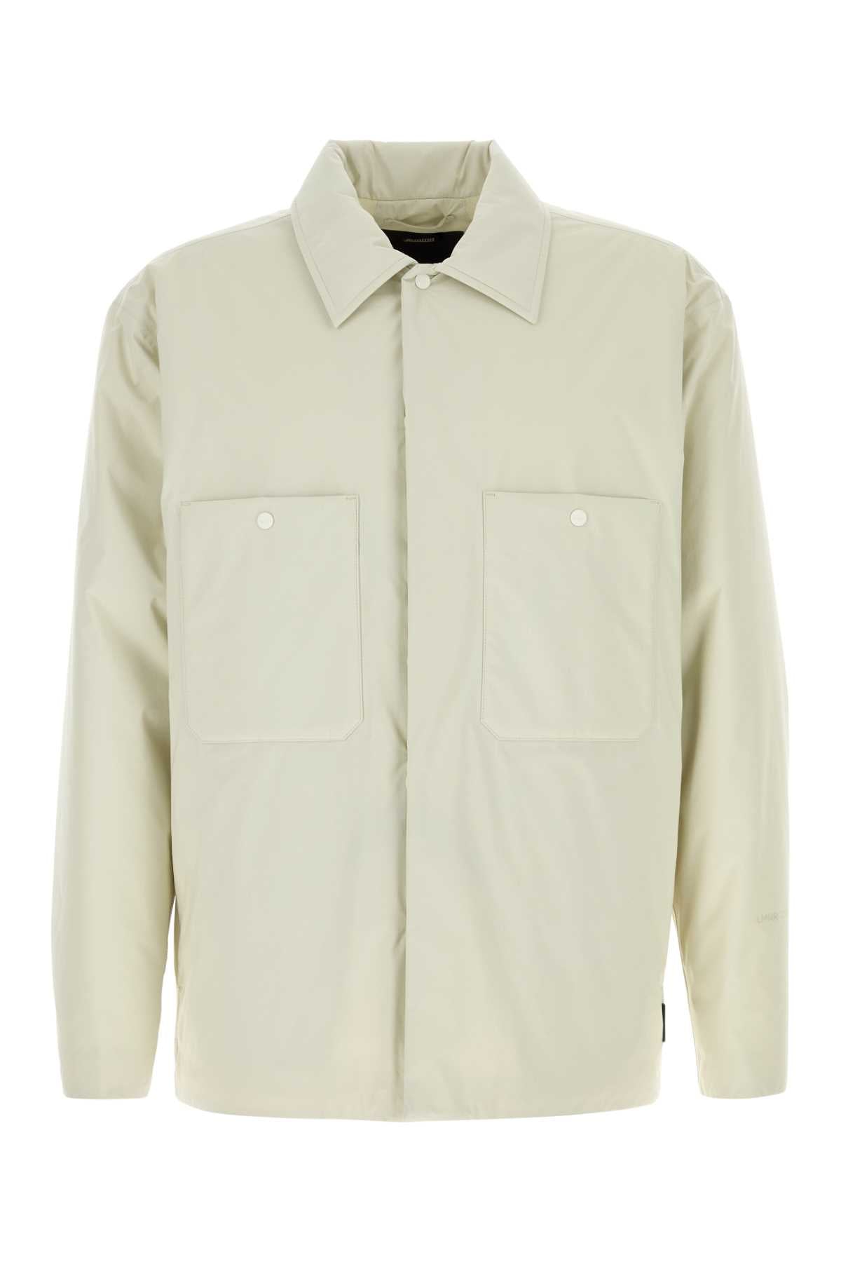 Herno Laminar Nylon Padded Jacket — Beige