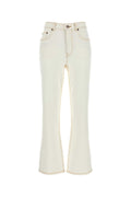 Tory Burch Jeans Jeans — Ivory