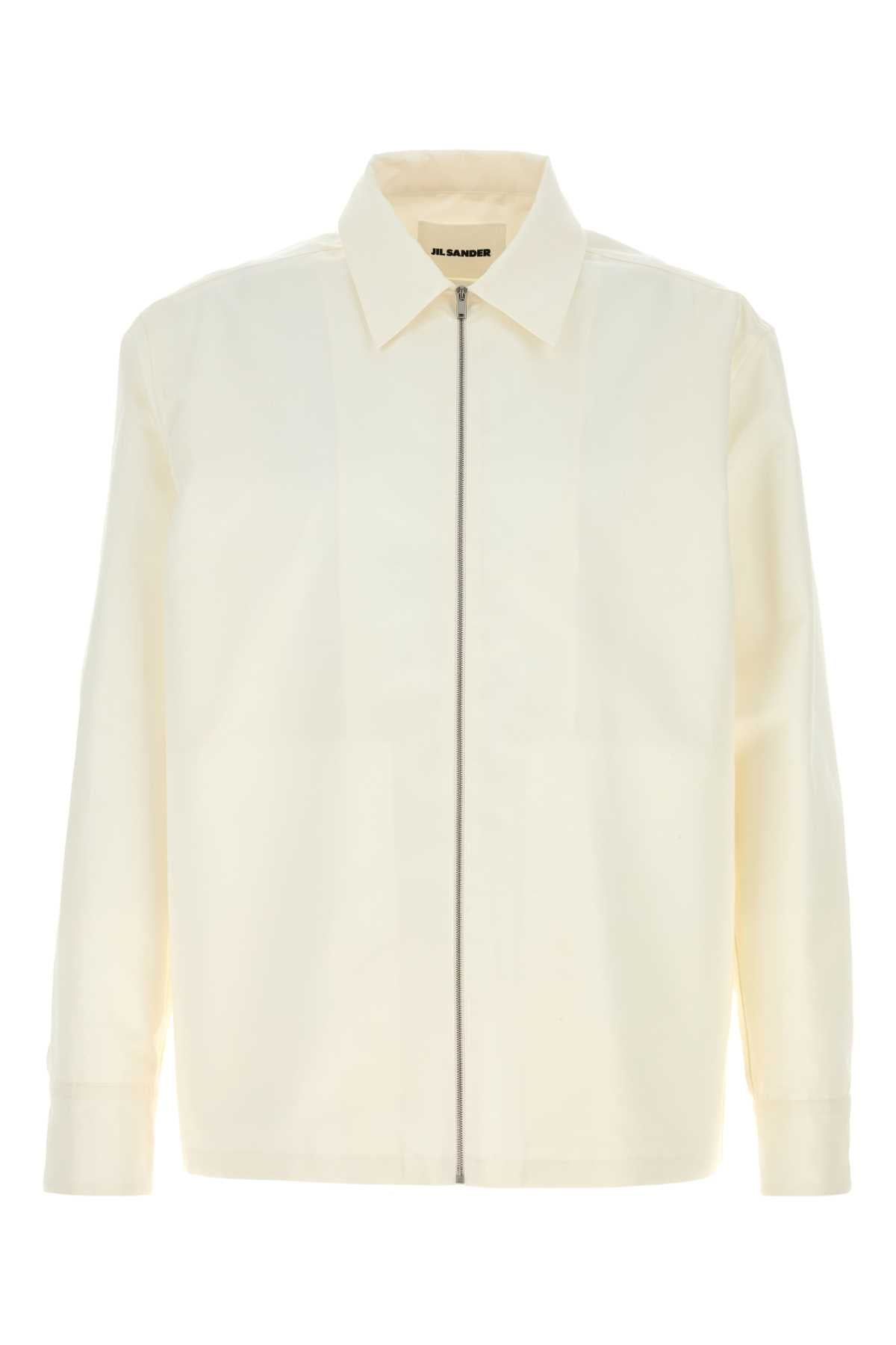 Jil Sander Poplin Shirt — White