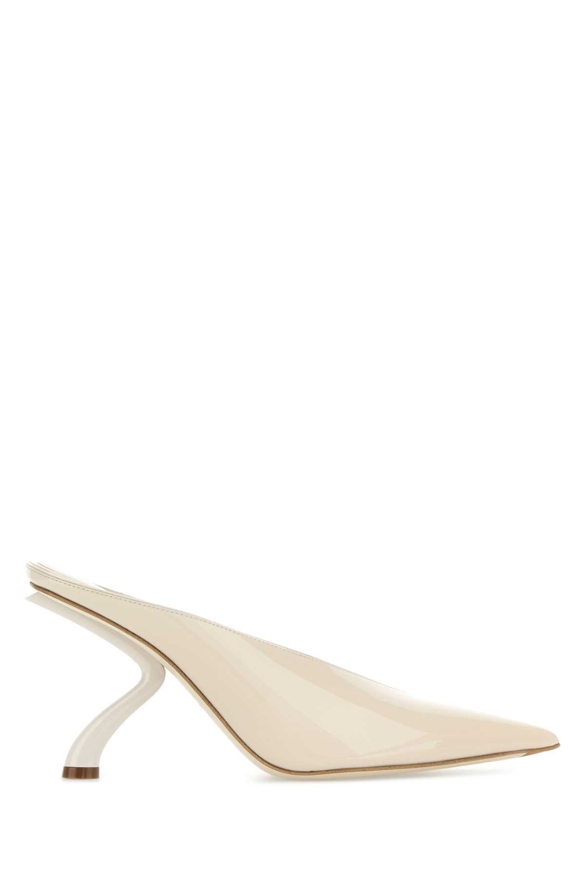 Ferragamo Itaca Mule Heel — Beige