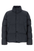 Stone Island Bomber Down Jacket — Navy