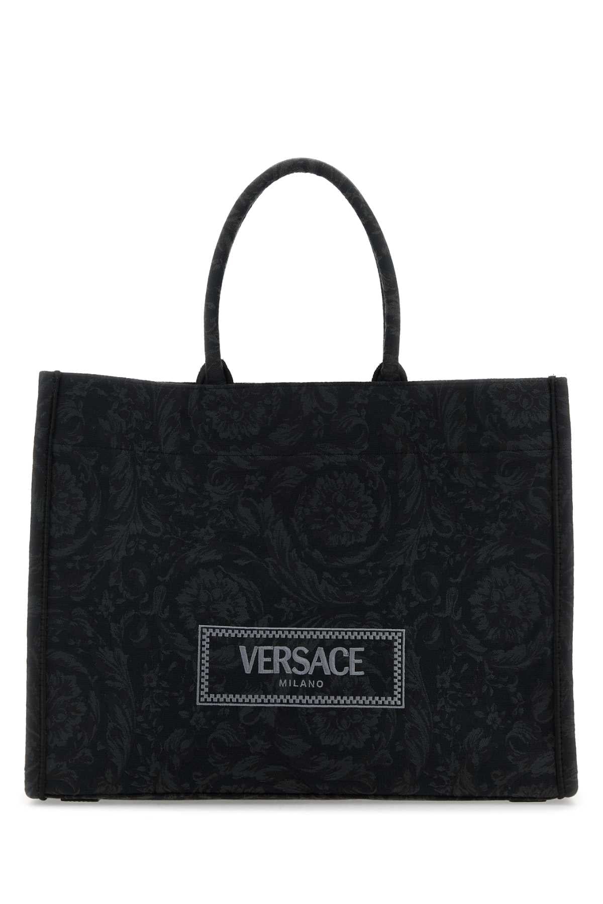 Versace Athena Tote Bag — Black