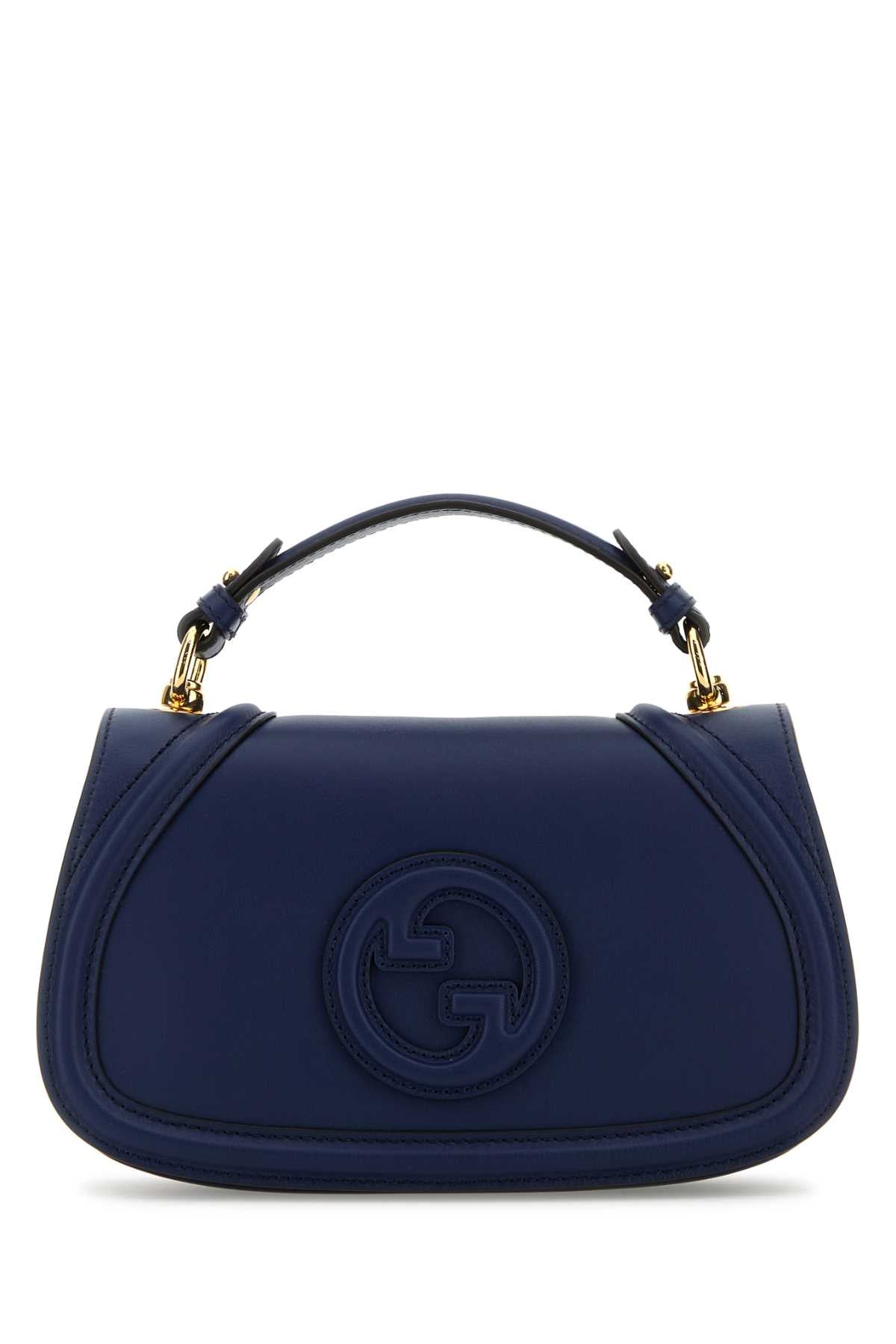 Gucci Blondie Shoulder Bag — Navy