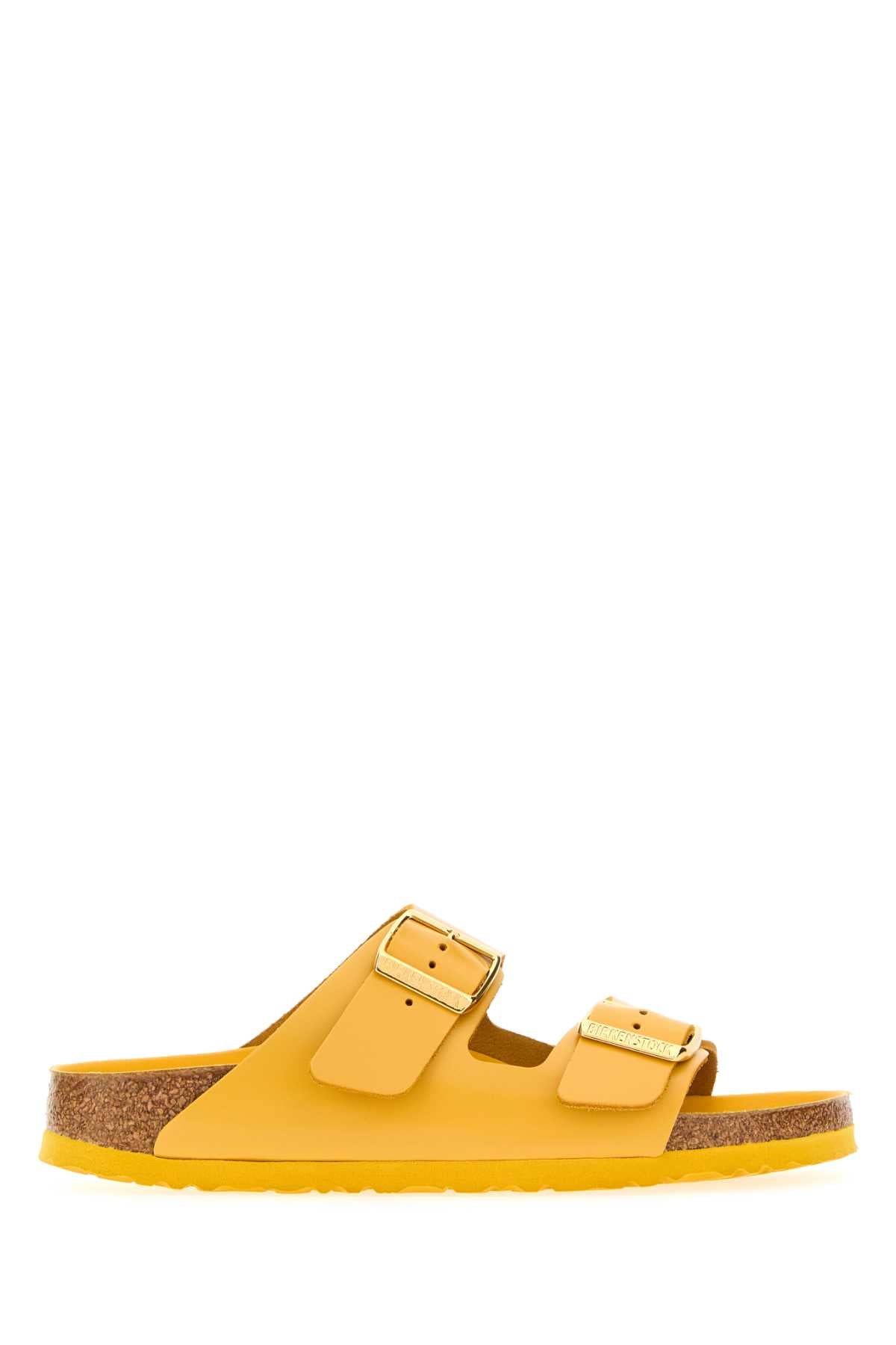 Birkenstock Arizona Slide — Yellow
