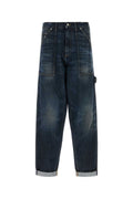 Dolce & Gabbana Cargo Pocket Denim Jeans — Navy